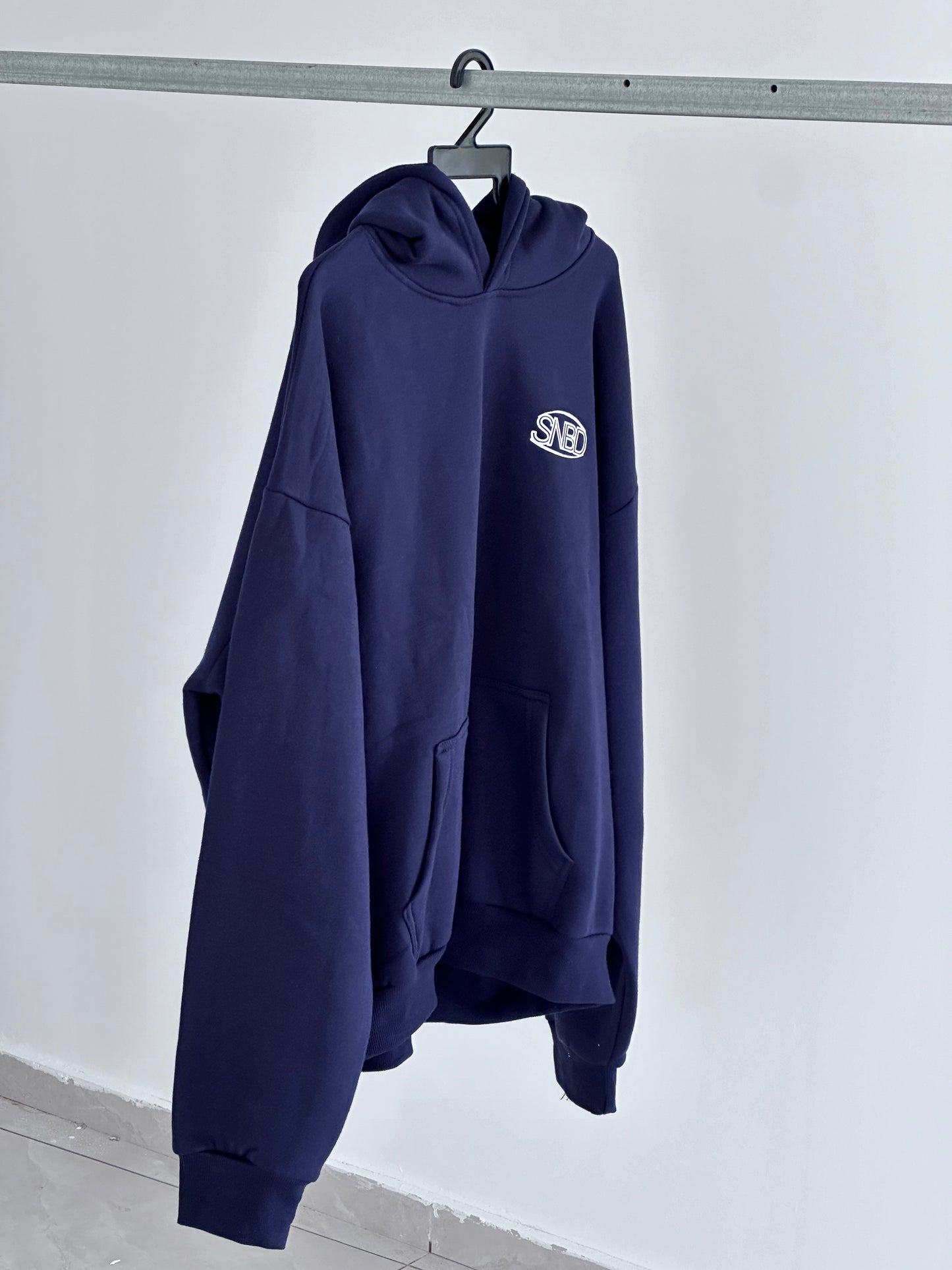 SunBird Standard Dark Blue Oversized Hoodie