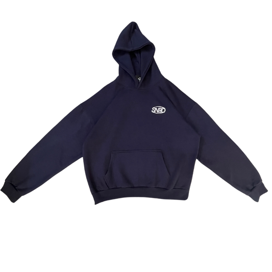 SunBird Standard Dark Blue Oversized Hoodie