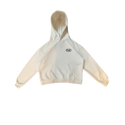 SunBird Standard White Oversized Hoodie